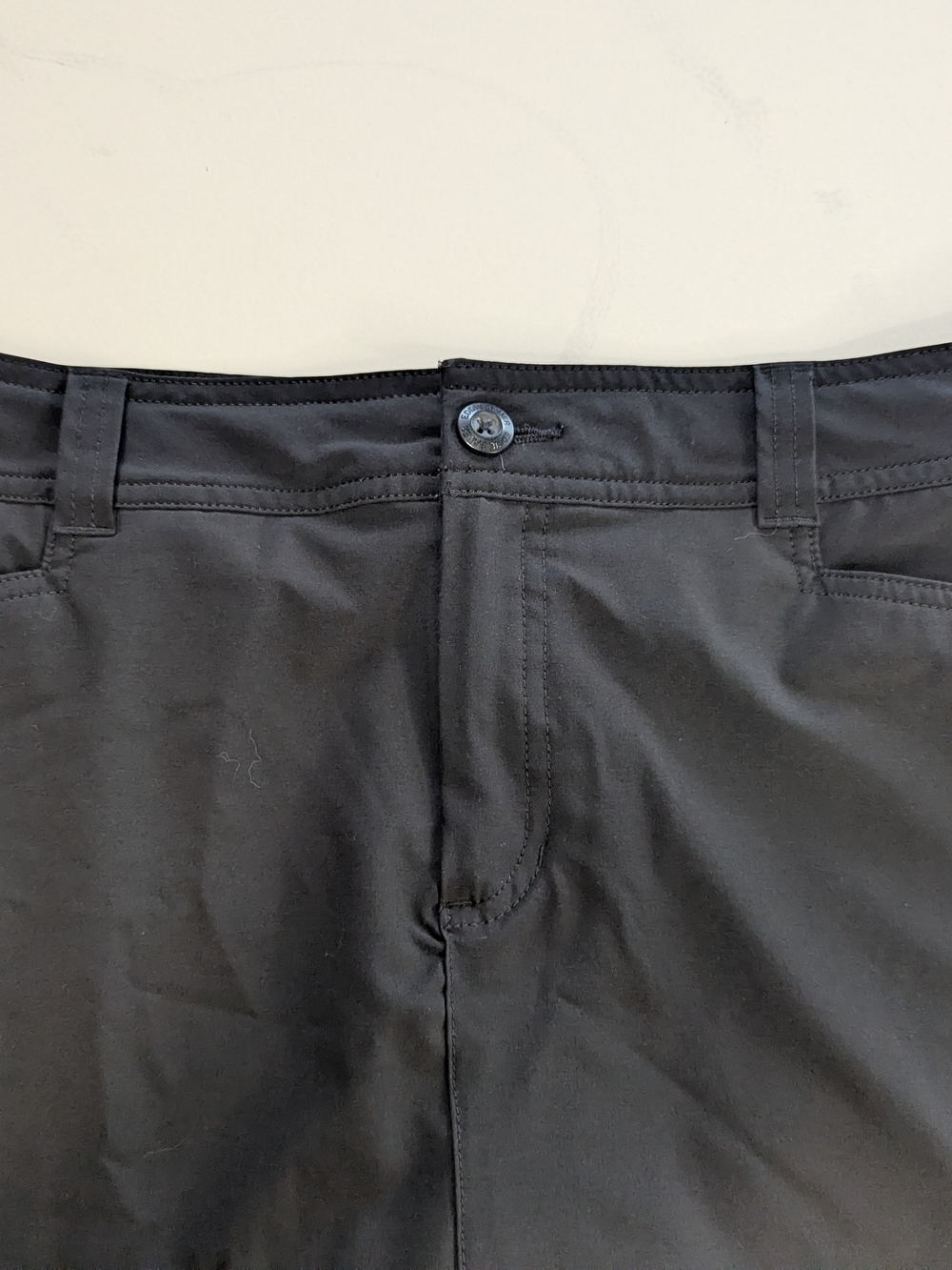 Eddie Bauer Skort Womens 10 Black Zip Fly Flat Front Casual Pockets Golf Outdoor - Picture 2 of 8